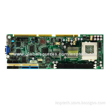 Full Size CPU Card, PICMG1.0 Single-board Computer, 815 Chipset, Supports Win 98/XP, 2xIED/FDD/LAN